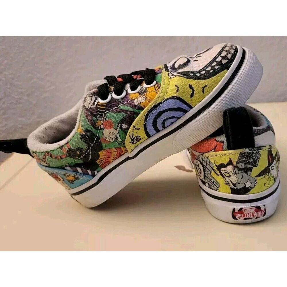 VANS Era x The Nightmare Before Christmas Halloweentown Toddler Sz. 6 EUC